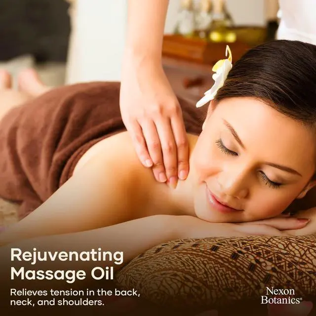 Alt view image 6 of 7 - Sore Muscle Massage Oil for Massage Therapy 8 fl oz - Refreshing and Relaxing - Natural Oils with Arnica, Peppermint and Lavender Oil - for Men and Women