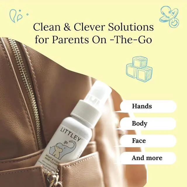 Alt view image 6 of 7 - Infant & Toddler Hand Cleanser | Alcohol-Free HOCl Spray for Delicate Skin | Fragrance-Free Formula | Gentle & Convenient Hand Mist | Portable Travel Size | 2 oz