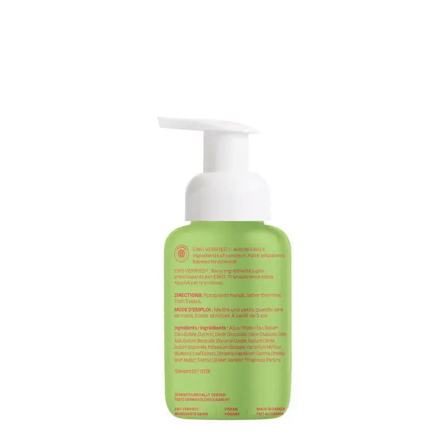 Alt view image 6 of 6 - Foaming Hand Soap for Kids, EWG Verified, Dermatologically Tested, Plant- and Mineral-Based Ingredients, Vegan, Watermelon & Coco, 10 Fl Oz