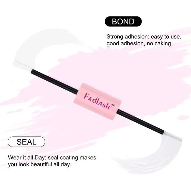 Alt view image 4 of 7 - Lash Bond and Seal 10ml Individual Lashes Glue and Seal Super Strong Hold DIY Lash Extension Kit Hold 48-72 Hours Waterproof Cluster Lash Glue Eyelash Extension Kit