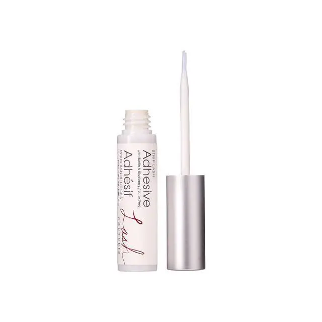 Alt view image 4 of 5 - Lash Couture Super Strong Strip Lash Adhesive, Clear, 0.17 Oz (5 g), 24 Hour Mega Grip Eyelash Glue for Clusters, Extensions & Strip Lashes, with Brush Applicator, Biotin-Infused, Latex-Free