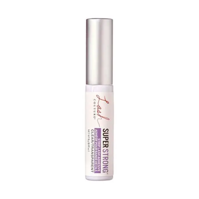 Alt view image 5 of 5 - Lash Couture Super Strong Strip Lash Adhesive, Clear, 0.17 Oz (5 g), 24 Hour Mega Grip Eyelash Glue for Clusters, Extensions & Strip Lashes, with Brush Applicator, Biotin-Infused, Latex-Free