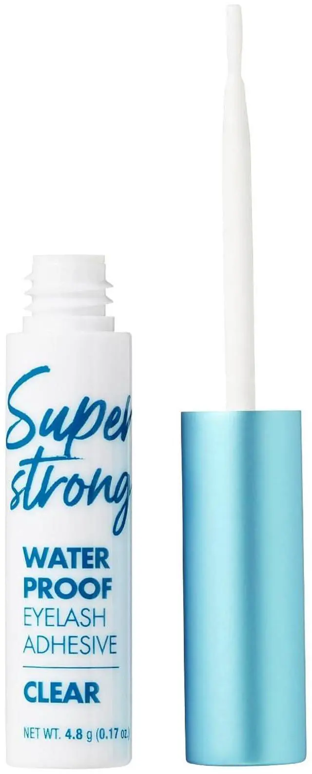 Alt view image 2 of 7 - Super Strong Waterproof Clear Eyelash Adhesive, Brush-On Lash Glue for False Eyelashes, Long-Lasting Sweat & Tear Proof Hold, Dries Clear, 1 Pack