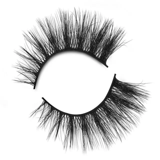 Alt view image 5 of 7 - Lashes Mink False Eyelashes Natural Wispy Lashes Soft Faux Mink Lashes Fluffy False Lashes 16MM A04