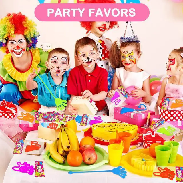 Alt view image 3 of 6 - Large Sticky Hands & Feet Party Favors Supplies for Toddlers (20 PCS),Birthday Pinata Goodie Bag Stuffer Fillers for Kids,School Student Non Candy Treats Treasure Box Prizes Toys Gifts for Boys Girls