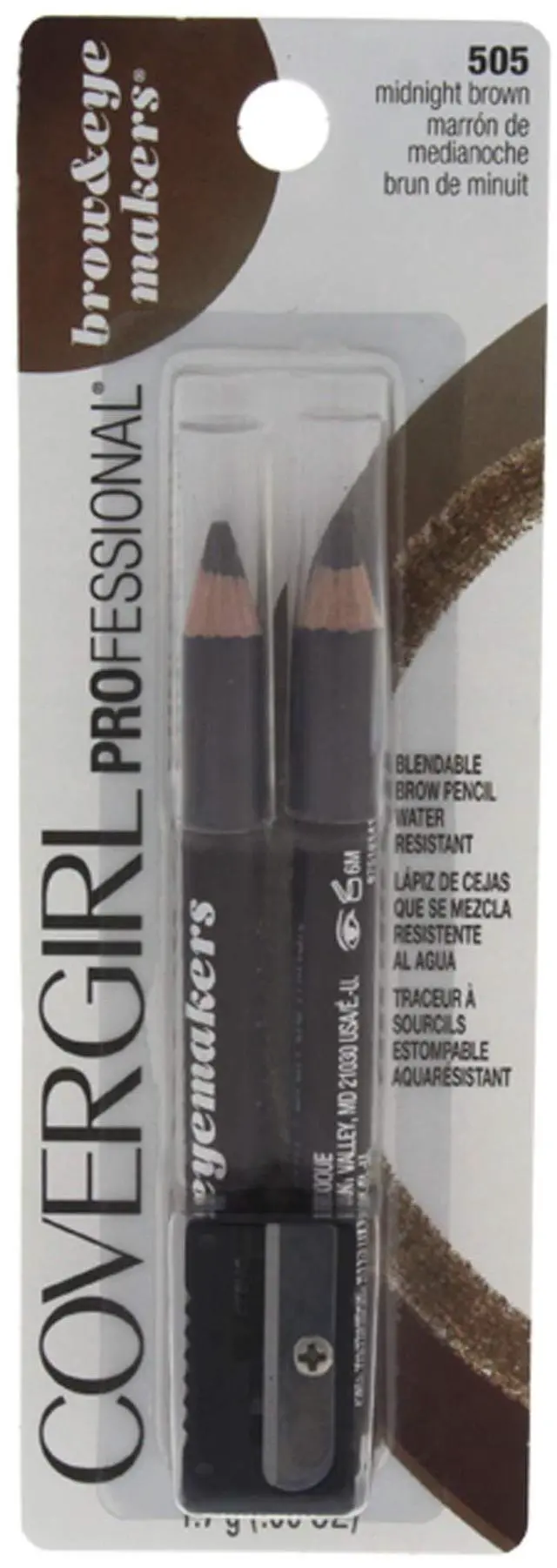 Main image of Easy Breezy Brow Fill + Define Brow Pencil, Sharpener Included, Long-Lasting, Deeply Pigmented, Blendable Formula, 100% Cruelty-Free