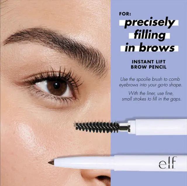 Alt view image 7 of 7 - Instant Lift Brow Pencil, Dual-Sided, Precise, Fine Tip, Shapes, Defines, Fills Brows, Contours, Combs, Tames, Neutral Brown, 0.006 Oz