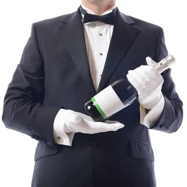 Alt view image 4 of 5 - 10Pairs White Cotton Gloves Large Size for Art handling Crafting Coin Jewelry Silver Inspection