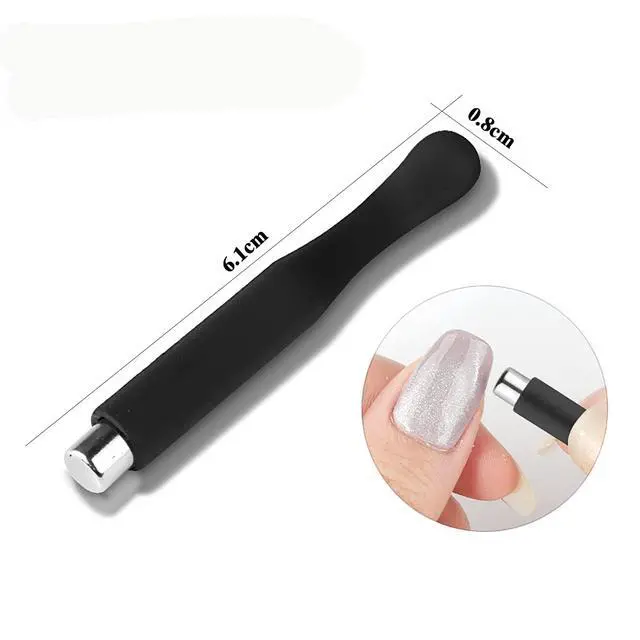 Alt view image 7 of 7 - 15Pcs Nail Magnet Set Cat Eye Gel Nail Polish Magnet Wand Magnetic Nail Polish Cat Eye Magnet for Nails Cat Eye Magnets Sticks Nail Design Tools Nail Art