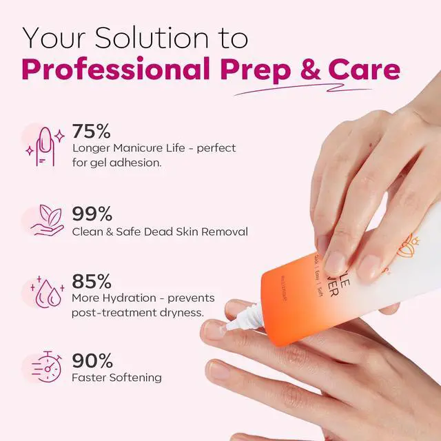 Alt view image 4 of 7 - Cuticle Remover Kit Cuticle Remover Liquid & Cuticle Oil Pen Nail Kit w/Cuticle Trimmer Nail Stuff & File Cuticle Pusher & Nippers Manicure Kit for Women Nail Tools Manicure Set Nail Care