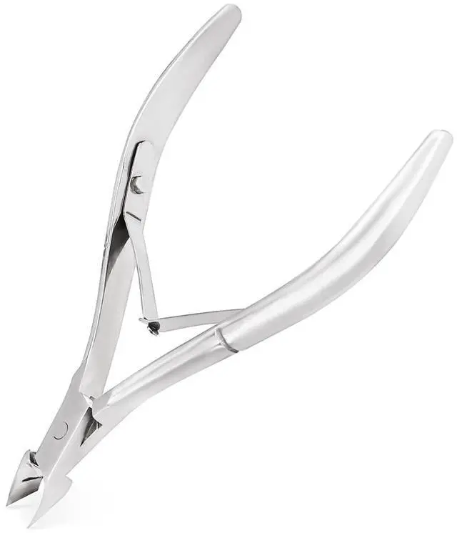 Main image of Cuticle Trimmer Cuticle Nippers,Professional Stainless Steel Cuticle Cutter Cuticle Clippers Cuticle Remover,Pedicure Manicure Tools for Fingernails and Toenails(Silver)
