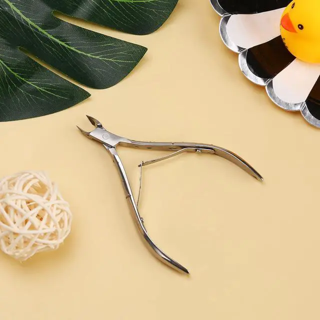 Alt view image 7 of 7 - Cuticle Trimmer Cuticle Nippers,Professional Stainless Steel Cuticle Cutter Cuticle Clippers Cuticle Remover,Pedicure Manicure Tools for Fingernails and Toenails(Silver)