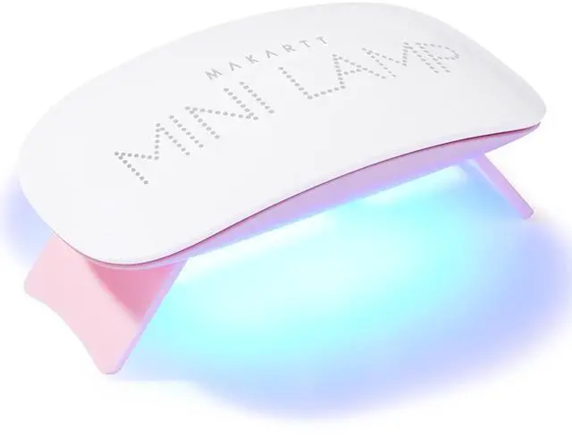 Main image of UV LED Nail Lamp: UV Light for Gel Nails, 6W Mini USB Portable Lamp Fast Drying Gel Polish Curing Light 60S Timer Dryer Manicure Salon Home DIY