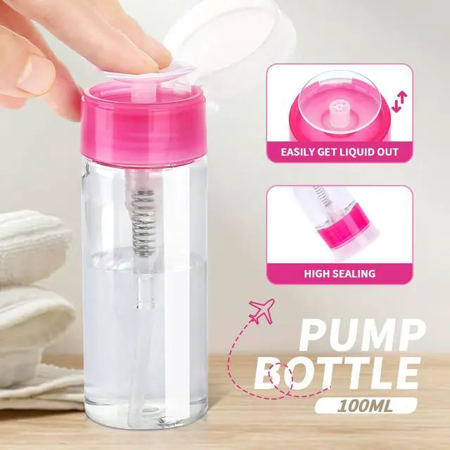 Alt view image 3 of 7 - Nail Polish Gel Remover Tools Kit with Nail Clips, 100ml Nail Polish Remover Bottle, 500 Nail Remover Cotton Pad, Nail Brush, Cuticle Pusher/Peeler, 100/180 Nail File,Buffer Block