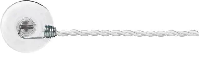 Alt view image 2 of 5 - Clothes Line, Easy-to-Hang Clothes Line with Polyester Rope and Rubber Suction Cups at Ends, Ideal for Hotels, Camping, RVs, Anywhere and Everywhere, Travel Essentials,