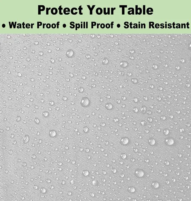 Alt view image 4 of 7 - Plastic White Tablecloths 3 Pack Disposable Table Covers 54" x 108" Rectangular Table Cloths for Parties Engagement Wedding Bridal Shower Banquet, Fits 6 to 8 Foot Rectangle Tables