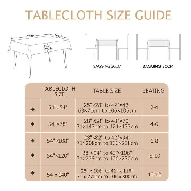 Alt view image 6 of 7 - Waterproof Vinyl Tablecloths, Heavy Duty Oil Proof Spill Proof Plastic Table Cloth, Wipe Clean PVC Table Cover for Spring Indoor and Outdoor Use (Embroidery Flower, 54×108, Rectangle)