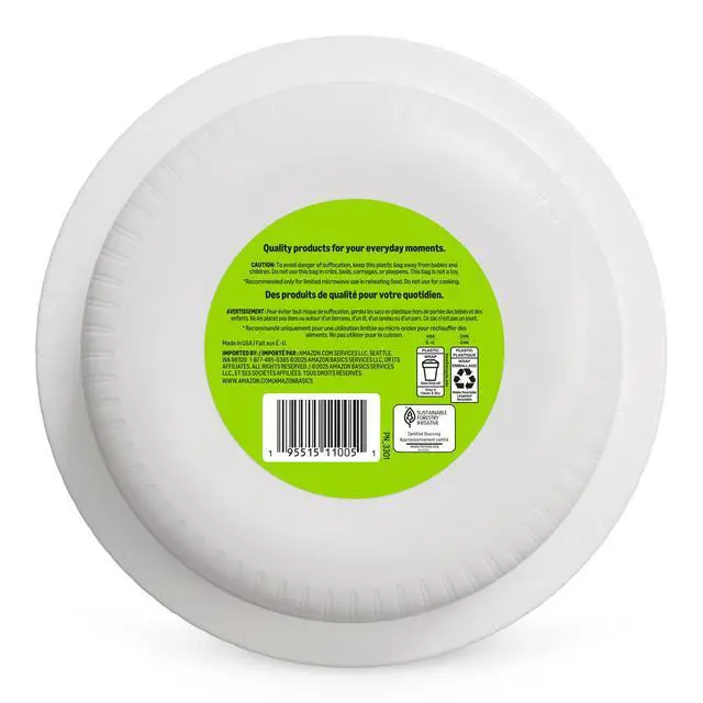 Alt view image 6 of 6 - Everyday Paper Bowls, 10 Oz, Disposable, 70 Count, White, Packaging May Vary