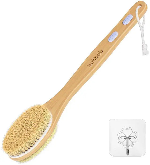 Main image of Back Scrubber for Shower,Bath Brush with Long Handle,Men and Women (Blue)