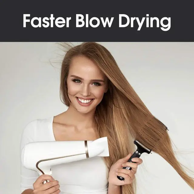 Alt view image 3 of 7 - Hair Brush, Professional Curved Vented Brush for Faster Blow Drying for Women, Men, Paddle Detangling Brush for Wet Dry Curly Thick Straight Hair