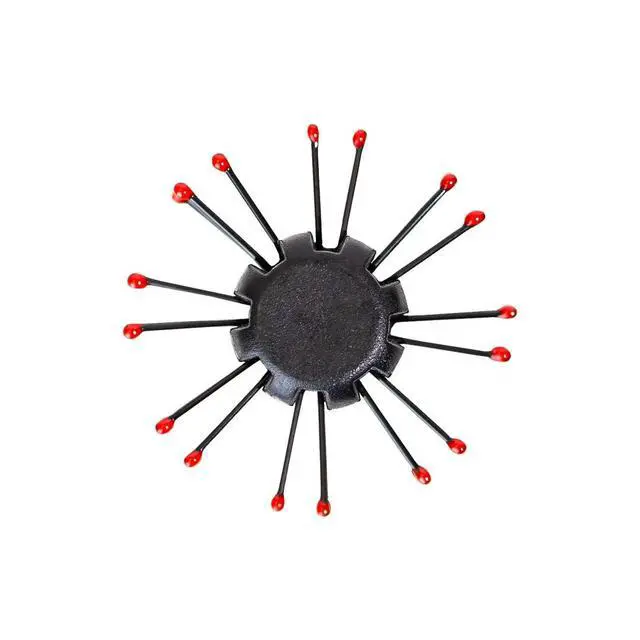 Alt view image 5 of 7 - Static Free RPM 8 Row Round Hair Brush - Curling, Blow Drying, Detangling and Styling Wet or Dry, Suitable for All Hair Types