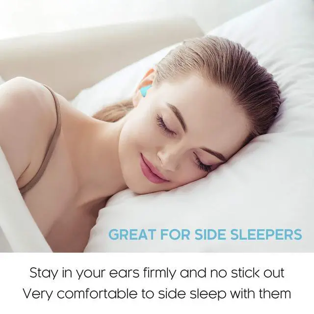 Alt view image 4 of 7 - Ear Plugs for Sleeping - Vegpoet Reusable Moldable Silicone Earplugs Noise Cancelling Reduction for Concerts, Swimming, Shooting, Snoring, Airplane, Musicians, Motorcycle, 12 Pack