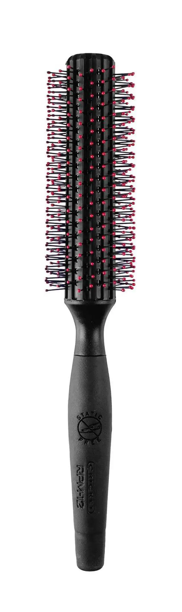 Alt view image 6 of 7 - Static Free RPM 12 Row Round Hair Brush - Curling, Blow Drying, Detangling and Styling Wet or Dry, Suitable for All Hair Types