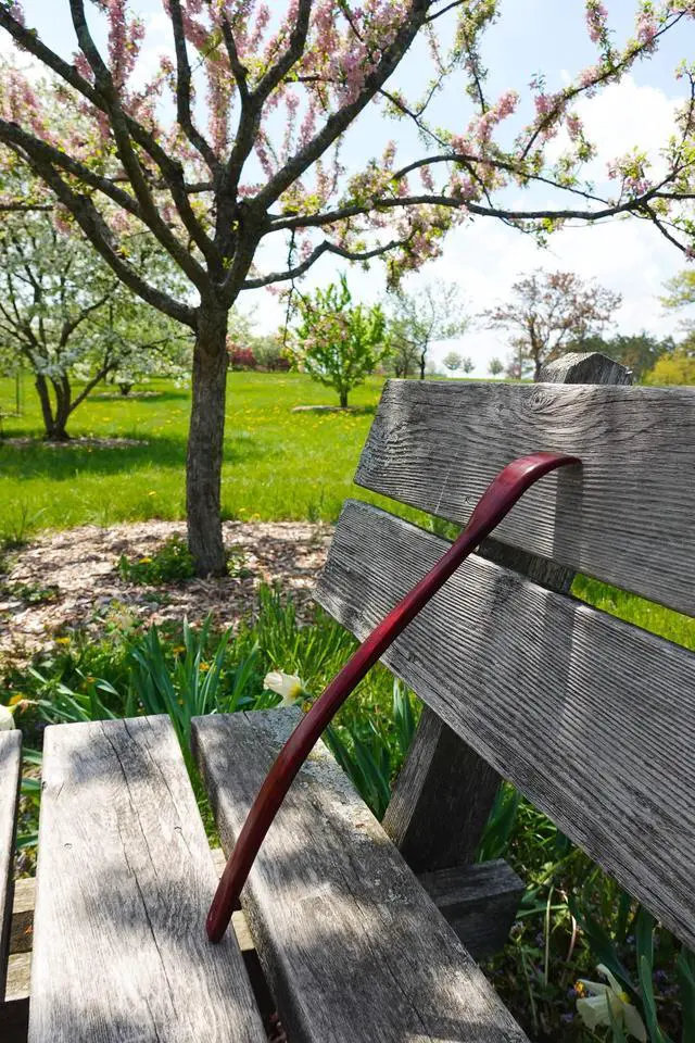 Alt view image 7 of 7 - Oversized Wooden Back Scratcher: 18'' Extended Curved Handle for Better Reach, Handcrafted to Perfection, Instant Itch Relief, Gentle on Skin Leave No Scratch Marks (Brown)