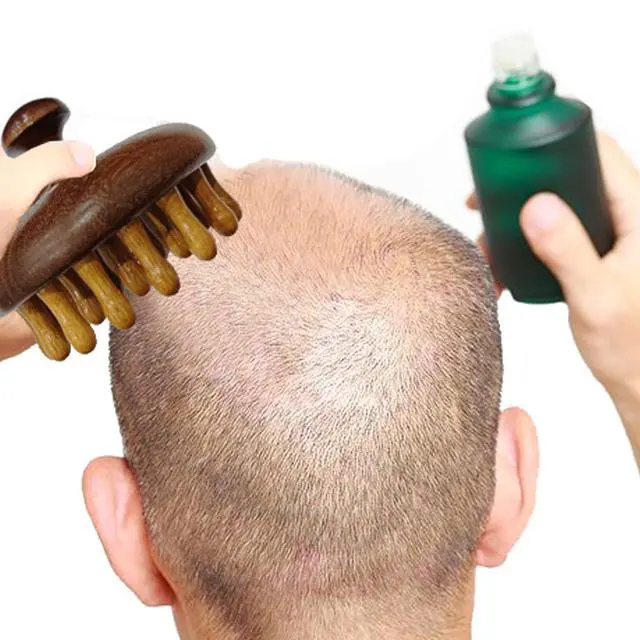 Alt view image 5 of 7 - 3PCS Multi-Functional Full Body Massager Tool Set for Head, Face, Nose, Eyes, Jaw, Neck, Arm, Shoulder, Leg, Feet, Wooden Scalp Massage Comb for Head, Gua Sha Brush for Women Men, Hair Growth Massage