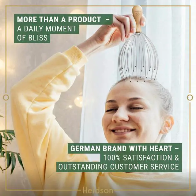 Alt view image 7 of 7 - Premium Wire Head Massager Scalp Massager Tool - 32 Fingers Octopus Scratcher - Stress Relax Tickler - Hair Massagers Whisk - Headspa Equipment - Headscratcher Tickle Tools - Gift Men, Women