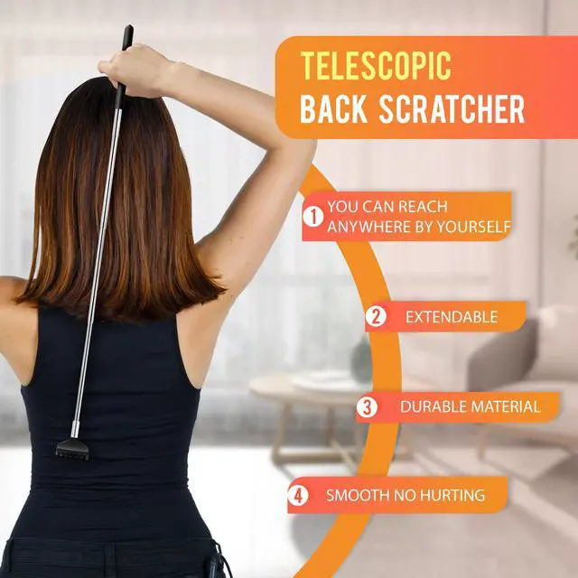 Alt view image 5 of 7 - 28 Fingers (3rd Generation) Head Massager, Scalp Massager, Head Scratcher, Extendable Back Scratcher for Stress Relief, Hair Stimulation and Body Relaxing