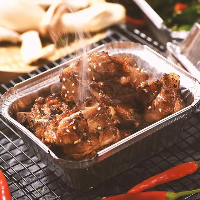 Alt view image 7 of 7 - (50 Pack) 1Lb mini Loaf Pans Heavy Duty Disposable Aluminum Foil Bread Tins Standard Size 6" X 3.5" X 2.5" Oven Safe Sturdy Small Bread Tin Pans 1 Pound Loaf Pans