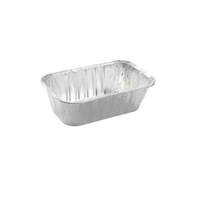 Alt view image 4 of 7 - (50 Pack) 1Lb mini Loaf Pans Heavy Duty Disposable Aluminum Foil Bread Tins Standard Size 6" X 3.5" X 2.5" Oven Safe Sturdy Small Bread Tin Pans 1 Pound Loaf Pans