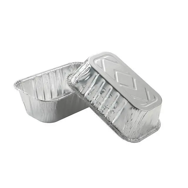 Alt view image 3 of 7 - (50 Pack) 1Lb mini Loaf Pans Heavy Duty Disposable Aluminum Foil Bread Tins Standard Size 6" X 3.5" X 2.5" Oven Safe Sturdy Small Bread Tin Pans 1 Pound Loaf Pans