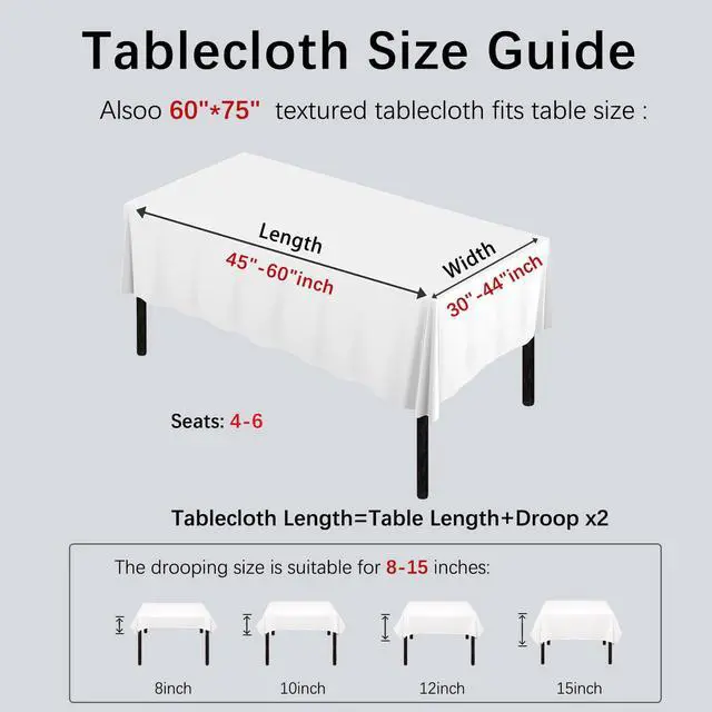Alt view image 3 of 7 - Valentines Table Cloth Rectangle Table, 60×75 Inch Linen Textured Tablecloth Waterproof Tablecloths Wrinkle Free Fabric Farmhouse Table Cover for Dining Parties Buffets Holidays,Light Pink