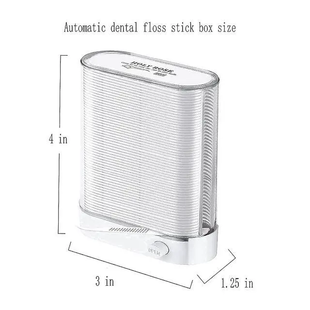 Alt view image 7 of 7 - Dental Floss Picks Dispenser with Flossers 88 Count