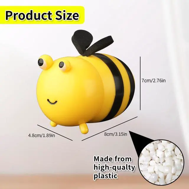Alt view image 2 of 7 - Bee Toothpick Holder Dispenser - Bee Toothpick Holder, Funny Cute Bee Decor Small Gifts for House Warming New Home Dining Room Rastaurant (With Toothpicks)