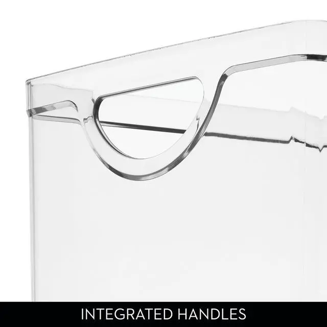 Alt view image 5 of 7 - Stackable Clear Plastic Extra Long Storage Bin