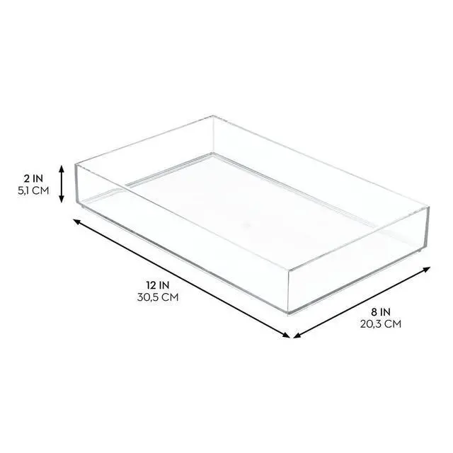 Alt view image 2 of 6 - Clear Drawer Organizer