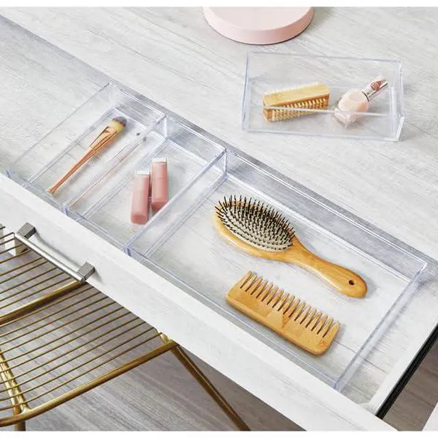 Alt view image 3 of 6 - Clear Drawer Organizer