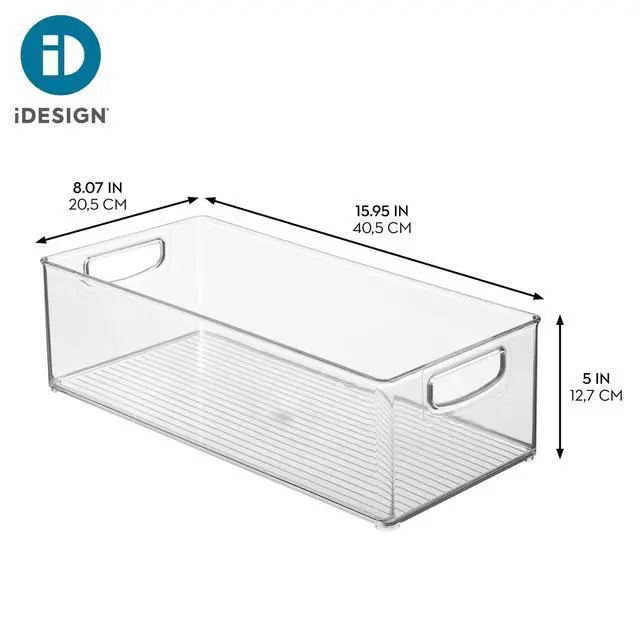 Alt view image 4 of 7 - Stackable Storage Bin - Clear