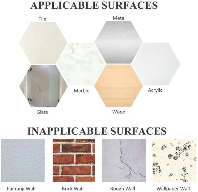 Alt view image 7 of 7 - Adhesive Hooks, Metal Shower Wall Stick on Hooks, Waterproof, 2 Extra Adhesive Strips, White, 4 Pcs