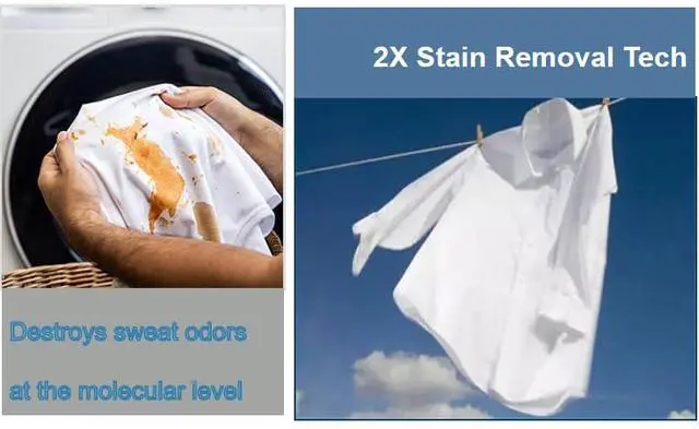 Alt view image 4 of 7 - Laundry Detergent Sheets | Ultra-Portable | Travel Size | 32 Loads, 5-Second Dissolve | TSA-Approved & Eco-Friendly | 2X Stain Removal Tech | HE-Safe Detergent Sheets, Fresh Botanical Scent