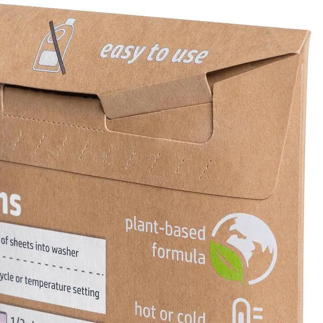 Alt view image 5 of 7 - Laundry Detergent Sheets, 30 Sheets, Up to 60 Loads, Easy Dissolve, Fresh & Clean, Eco package, HE Compatible, Septic friendly, Great for travel, college, laundromat and at home