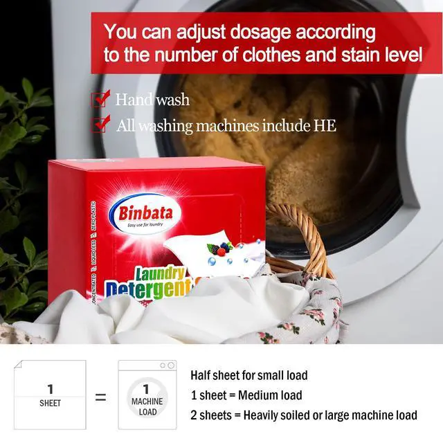 Alt view image 4 of 7 - Laundry Detergent Sheets, Up To 128 Loads Berry Scent Hypoallergenic Eco-Friendly, Biodegradable Plastic Free Liquidless Laundry Sheets Suitable for Sensitive Skin