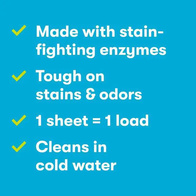 Alt view image 2 of 5 - Laundry Detergent Sheets Vegan, No Plastic Jug, No Mess & Liquid Free - Hypoallergenic, Plant Powered Laundry Detergent Sheet - Free and Clear - 64 Count (Pack of 1)