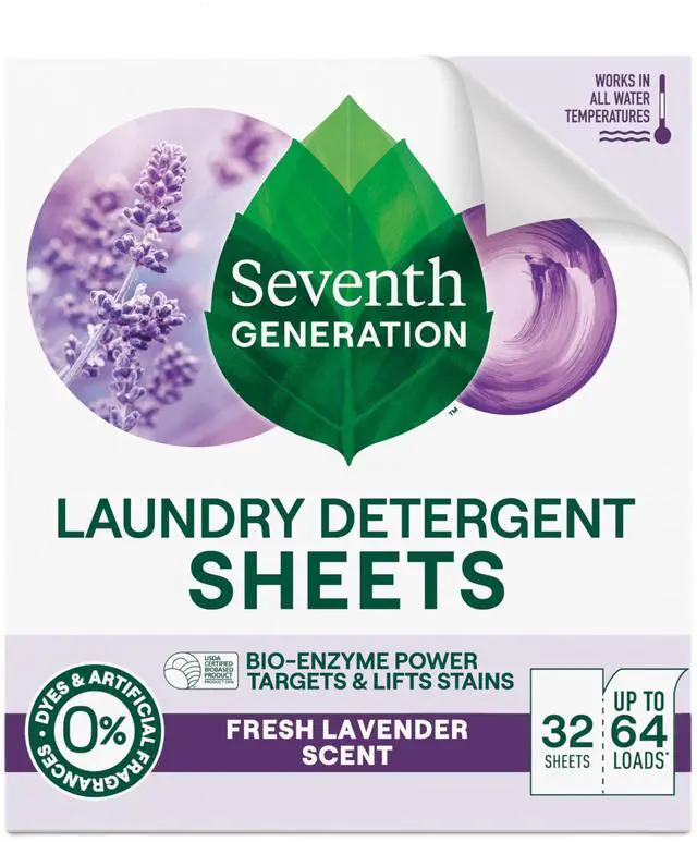 Main image of Lavender Laundry Sheets, 32 CT