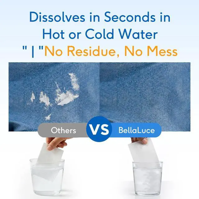 Alt view image 3 of 7 - Laundry Detergent Sheets - Laundry Sheets, 240 Loads, Eco-Friendly, Plastic-Free, Fresh Linen Scent, Space Saving, Fast Dissolve & Hypoallergenic, Laundry Detergent for Home,Dorms,Essentials