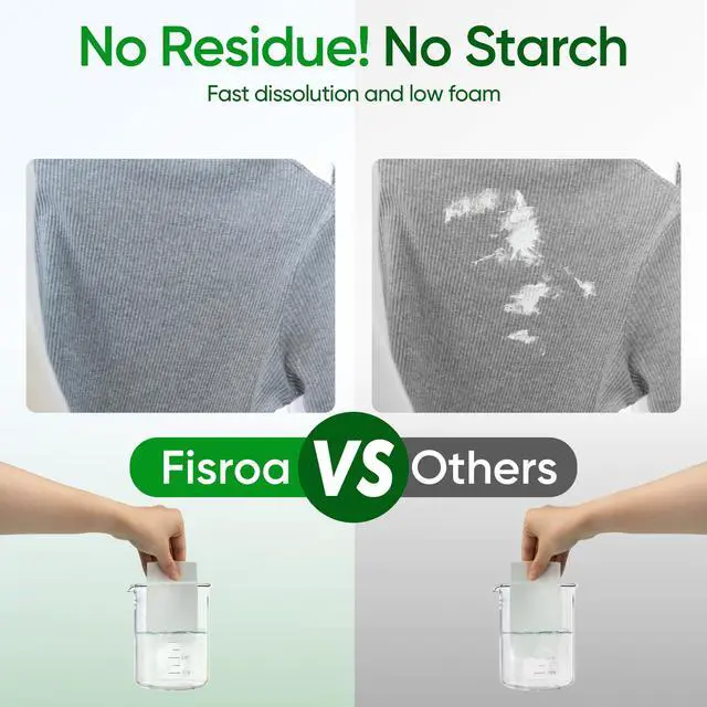 Alt view image 5 of 7 - Travel Laundry Detergent Sheets 300 Loads Eco-friendly Washing Detergent Sheets Plastic-Free Washer Strips, Fresh Linen Scent Liquidless Laundry Strips for Camping Dorm