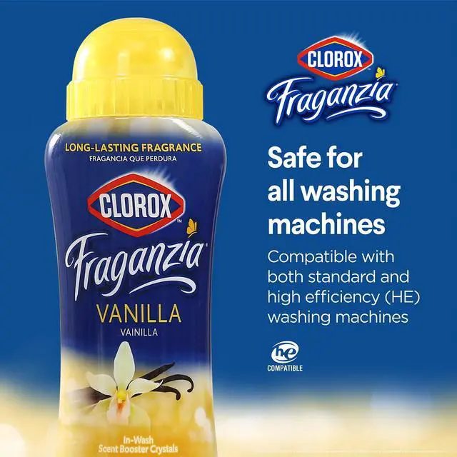 Alt view image 5 of 7 - Fraganzia Laundry Scent Booster Crystals, In-Wash Fragrance Beads for Fresh-Smelling Clothes & Linens, Safe for All Fabrics & Colors, Easy-Pour Bottle, Vanilla Scent, 18 Oz, 2 Pack